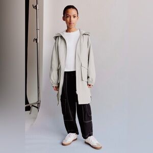 NWT ZARA TOPSTITCHED TECHNICAL PANTS